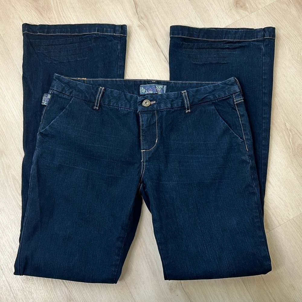 Tyte Jeans 💙 Dark Blue Denim Bootcut Pant Jeans Junior's Size 13